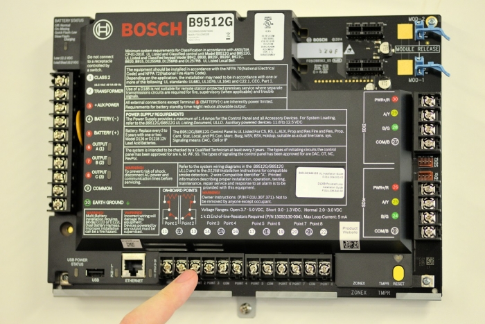 Control Panel for Access Control Doors System ready for installation